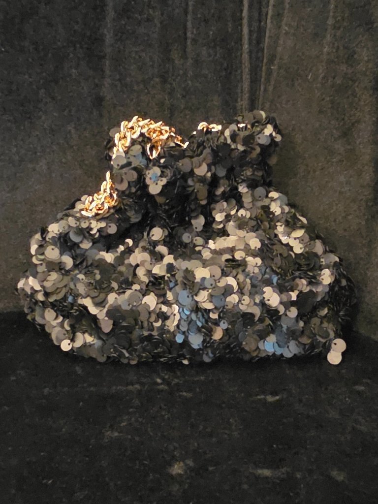 Olga Berg Mattie Sequin Top Handle Bag - Like New — image 4 of 8